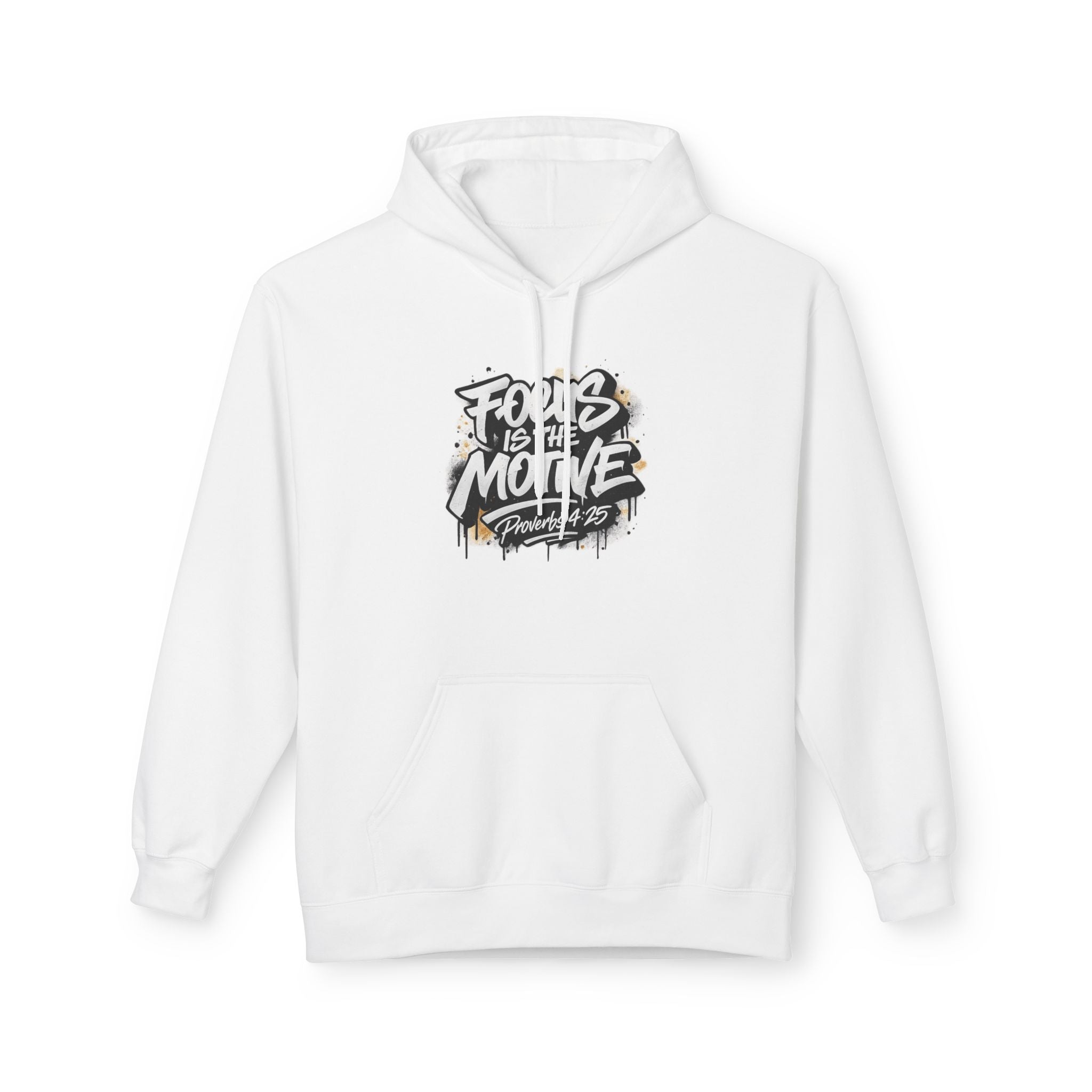 Focus Is The Motive - Graffiti Streetwear Pullover Hoodie
